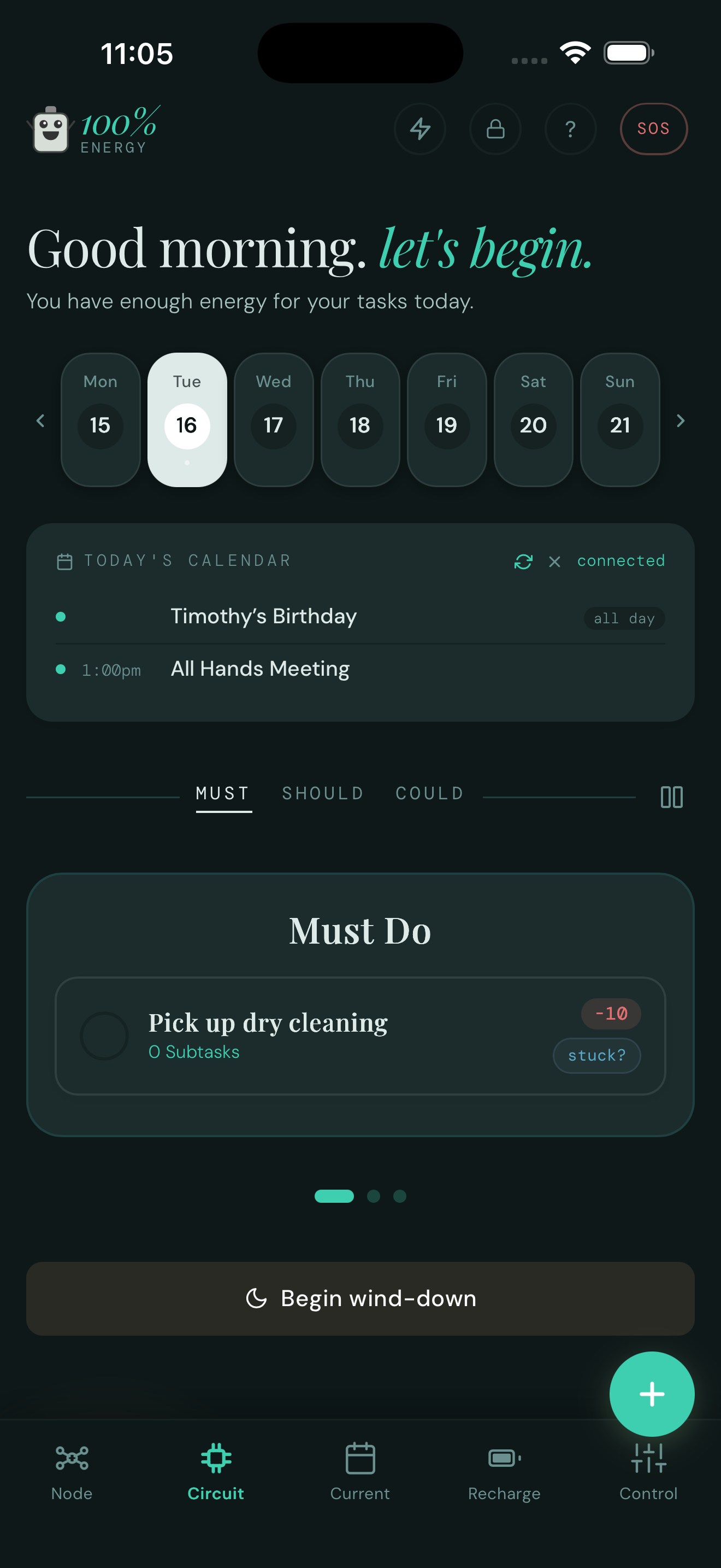 MyBattery dark mode